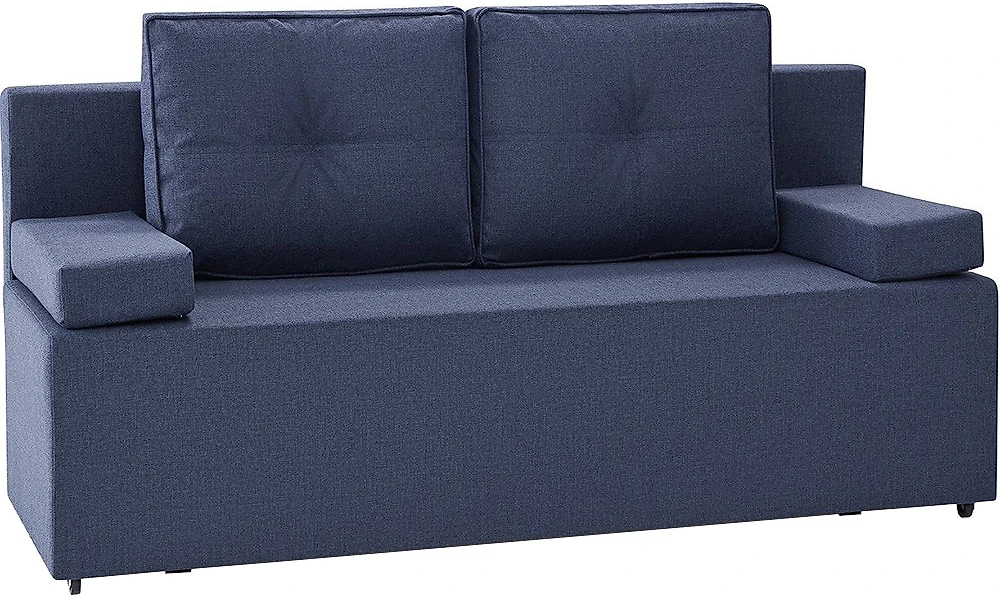 Синий прямой диван Малага (Лиссабон) Дизайн 2