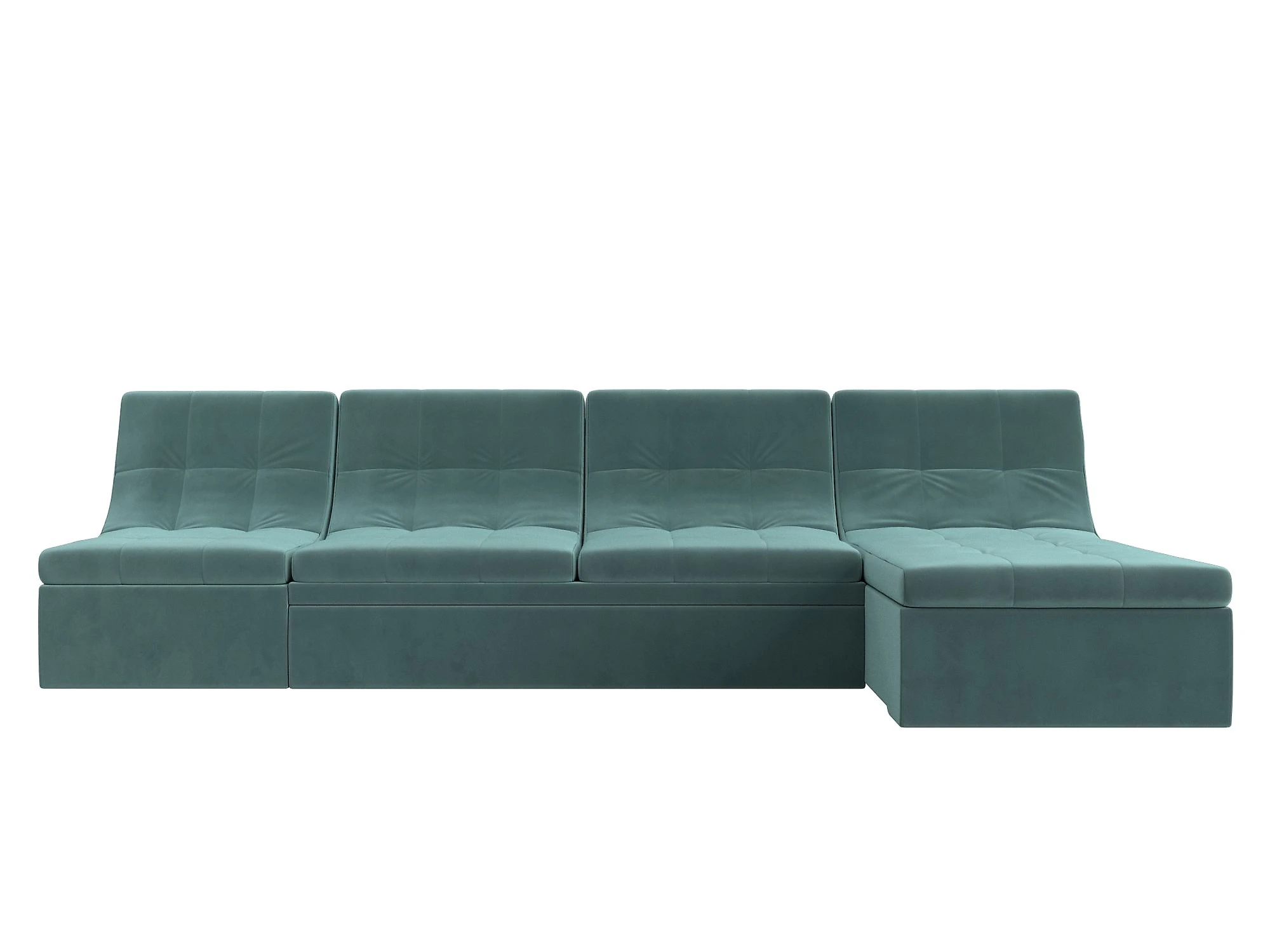 Угловой диван с ящиком для белья Холидей Плюш Дизайн 2