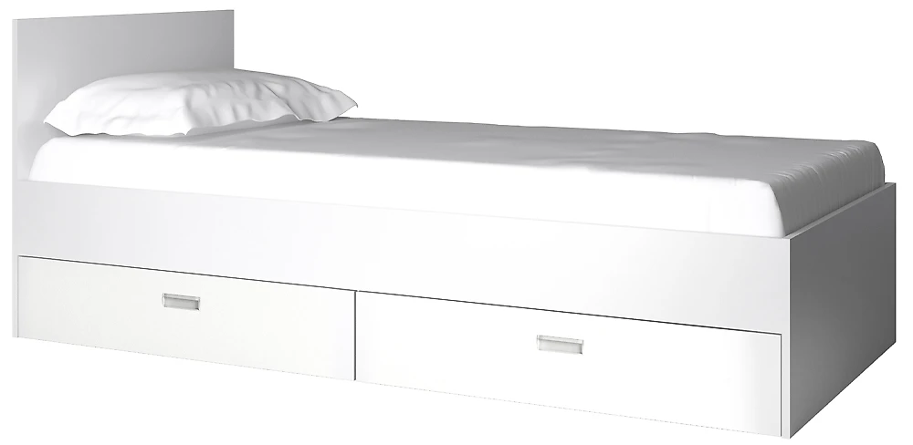 Кровать в современном стиле Виктория-1-90 Дизайн-1