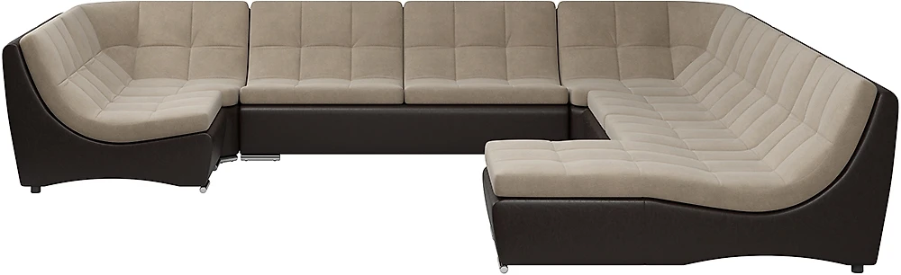 Модульный диван с оттоманкой  Монреаль-10 Милтон