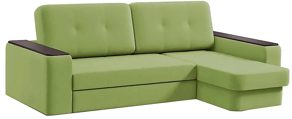 Угловой диван для гостиной Арго Грин