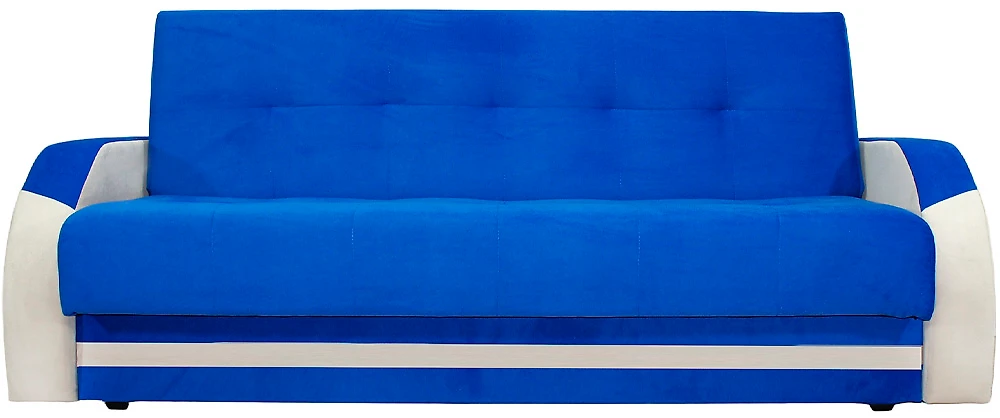 Синий прямой диван Феникс Дизайн 2