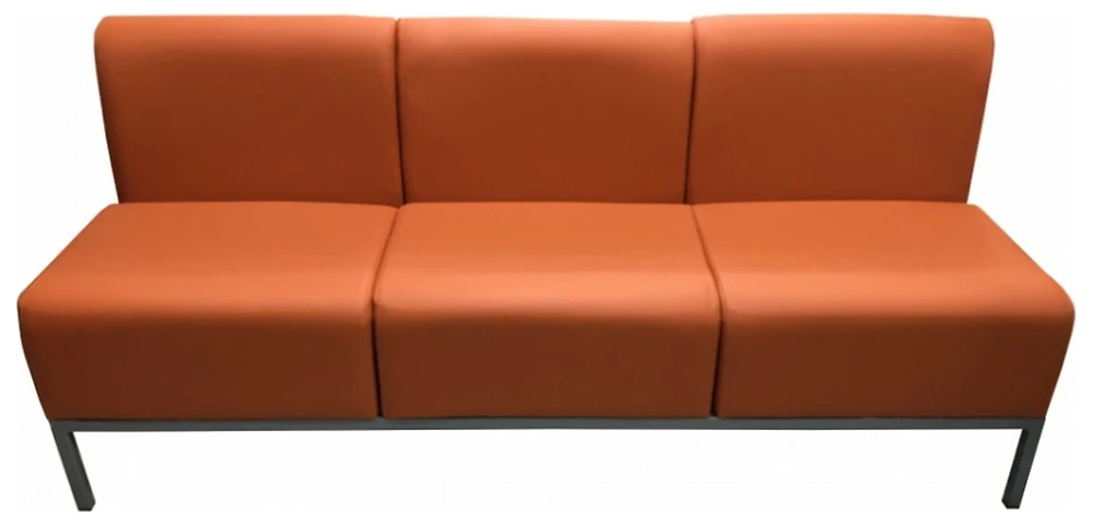 диван в кабинет Компакт Оранж трехместный