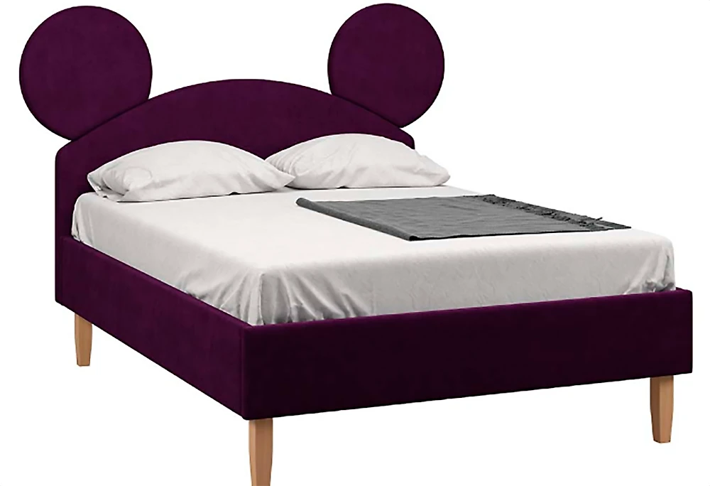 Кровать из ЛДСП  Микки Фиолет
