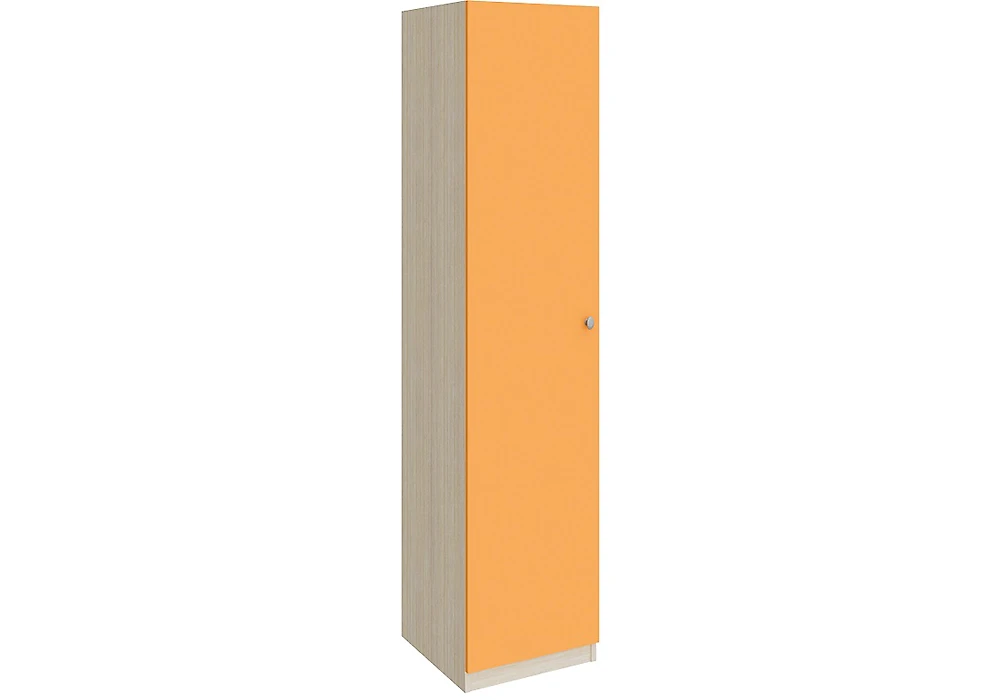 Распашной шкаф из ЛДСП Астра (Колибри) закрытая Оранжевый