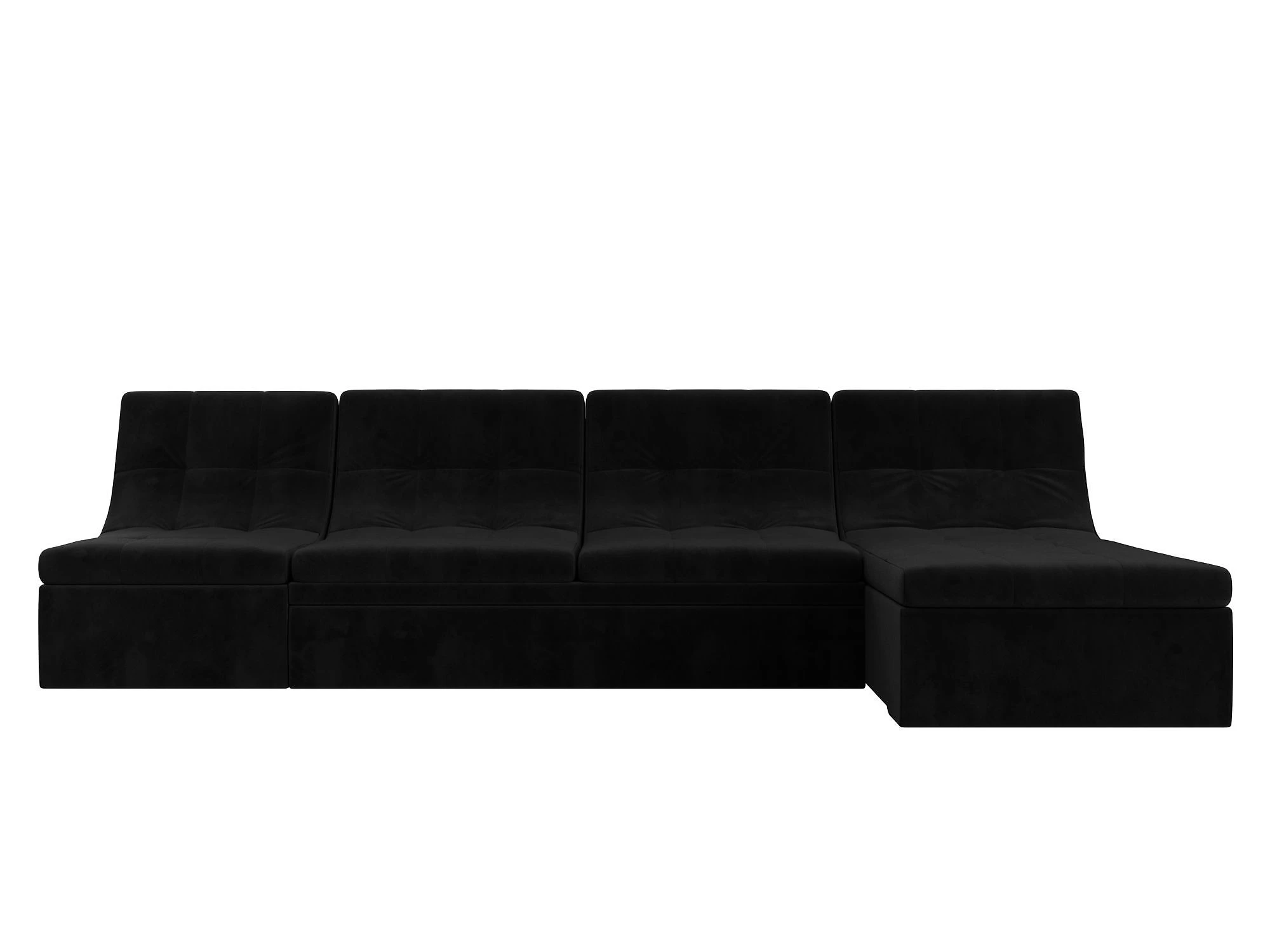 Угловой диван с ящиком для белья Холидей Плюш Дизайн 7