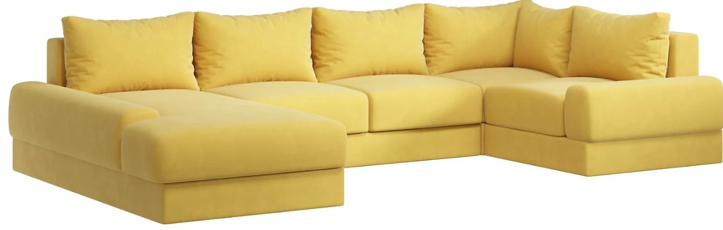 Угловой диван п-образный Ариети-П Дизайн 4
