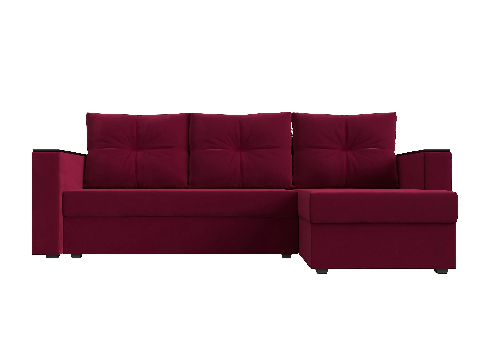 Угловой диван для гостиной Атланта Лайт без стола Дизайн 2