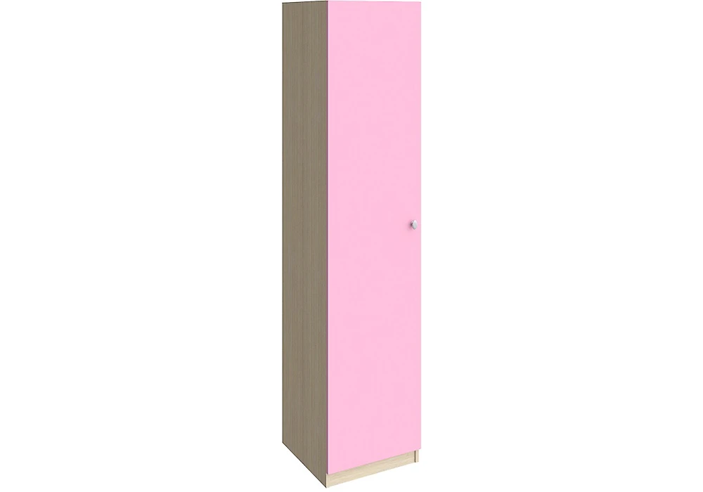 Распашной шкаф из ЛДСП Астра (Колибри) закрытая Розовый