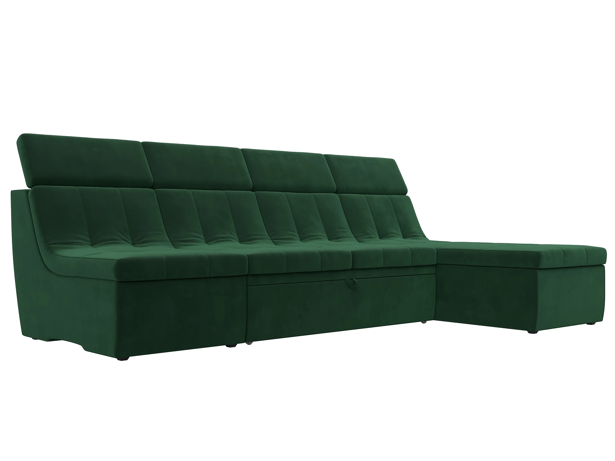 Угловой диван для ежедневного сна Холидей Люкс Плюш Дизайн 3