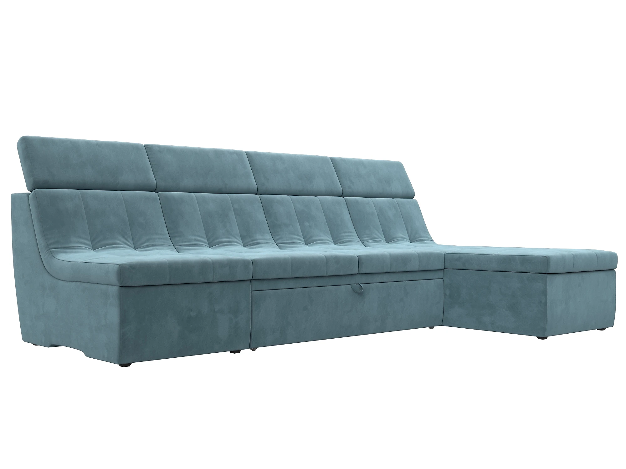 Угловой диван для ежедневного сна Холидей Люкс Плюш Дизайн 2
