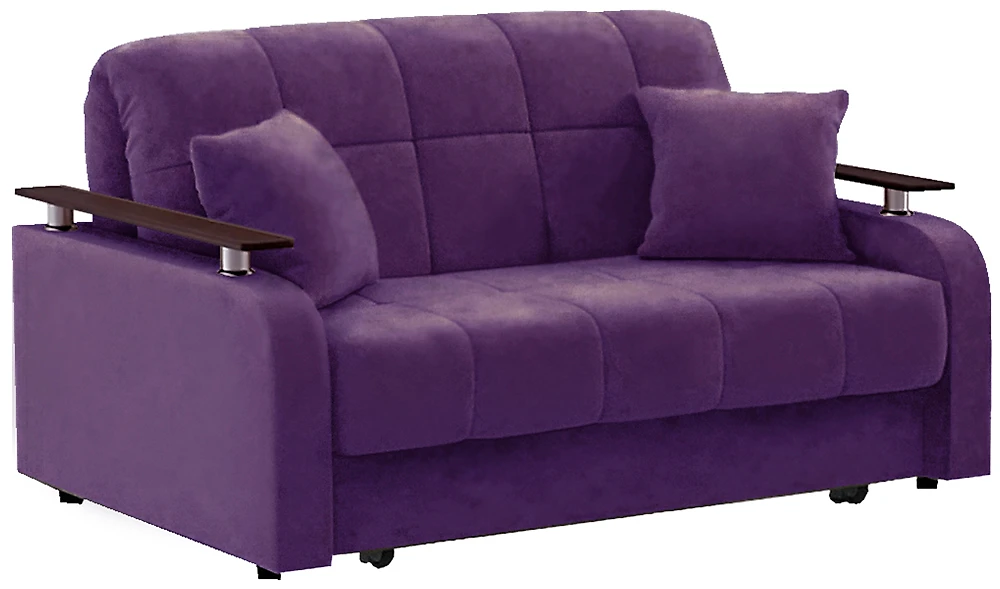 Полуторный раскладной диван Карина Плюш Фиолет