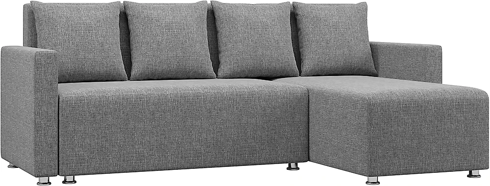 Угловой диван эконом класса Каир с подлокотниками Дизайн-1