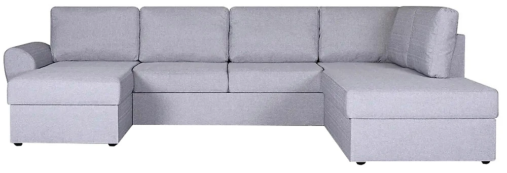 Угловой диван с независимым пружинным блоком Дублин П-образный