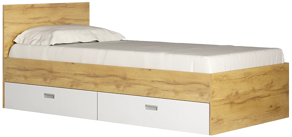 Кровать в современном стиле Виктория-1-90 Дизайн-2
