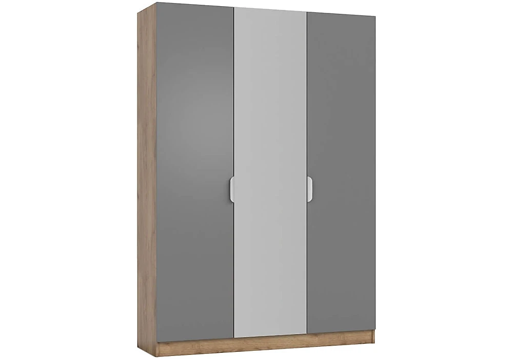 Шкаф серого цвета  Босс-150 Дизайн-2