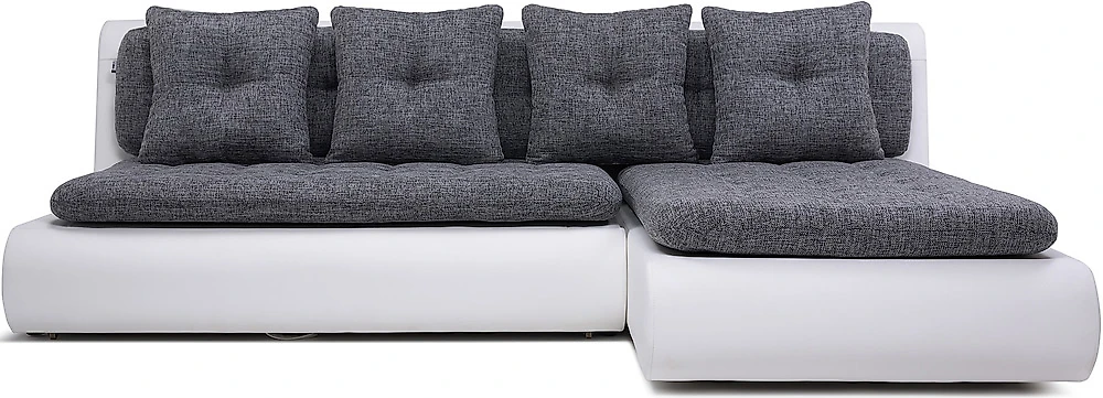Угловой диван с креслом Кормак-1 Кантри Грей