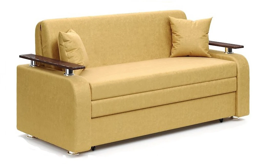 Прямой диван 150 см Леонард-2 Мастард