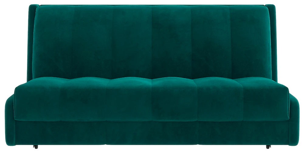 диван на металлическом каркасе Венеция Плюш Изумруд