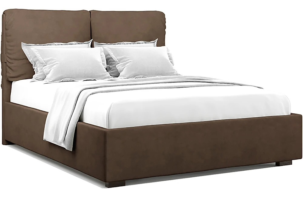 Кровать в современном стиле Тразимено Шоколад