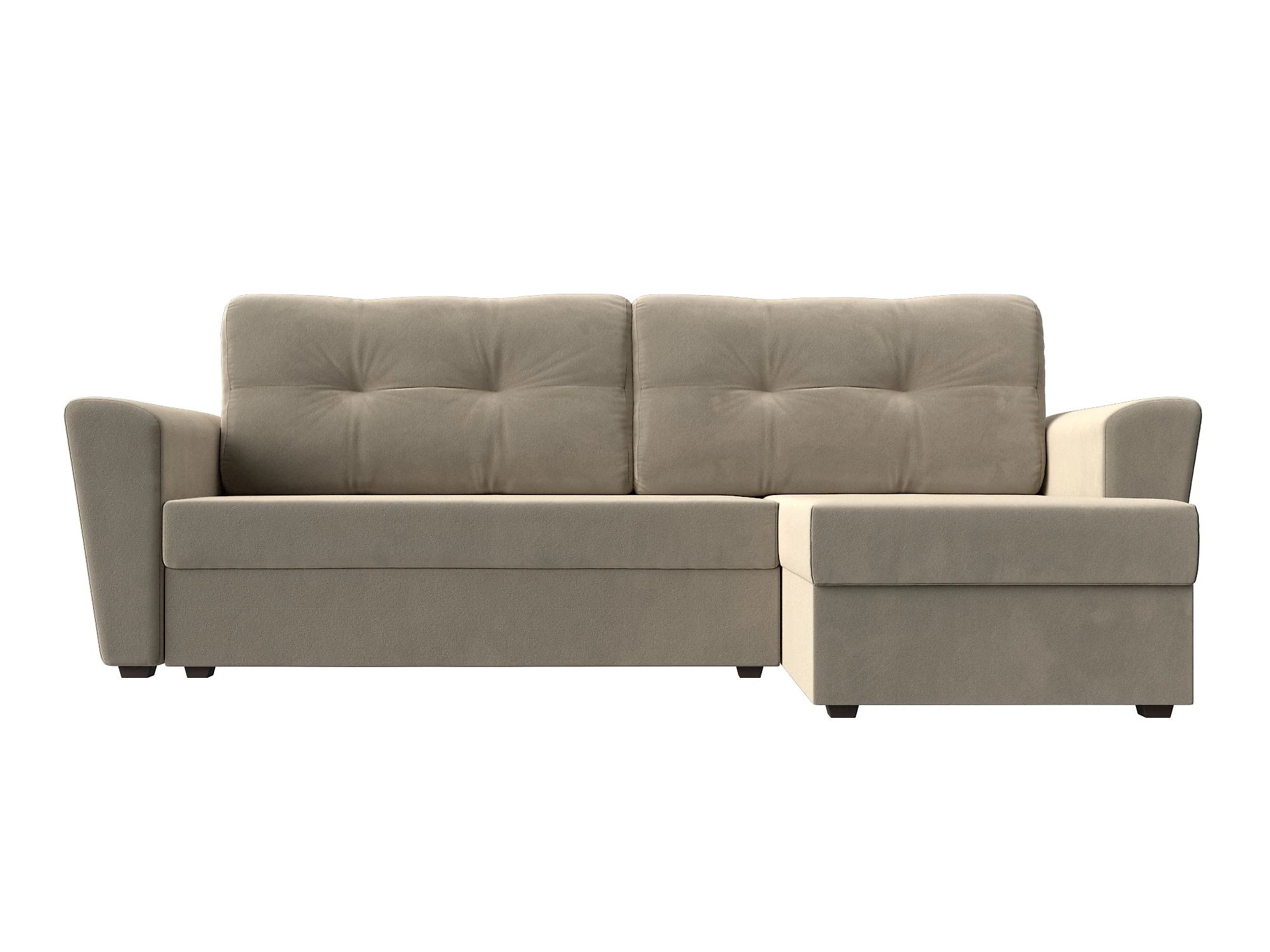 Угловой диван с правым углом Амстердам Лайт Дизайн 1