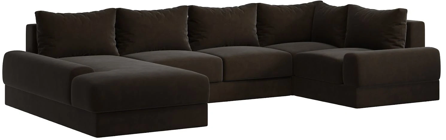  угловой диван с оттоманкой Ариети-П Дизайн 3