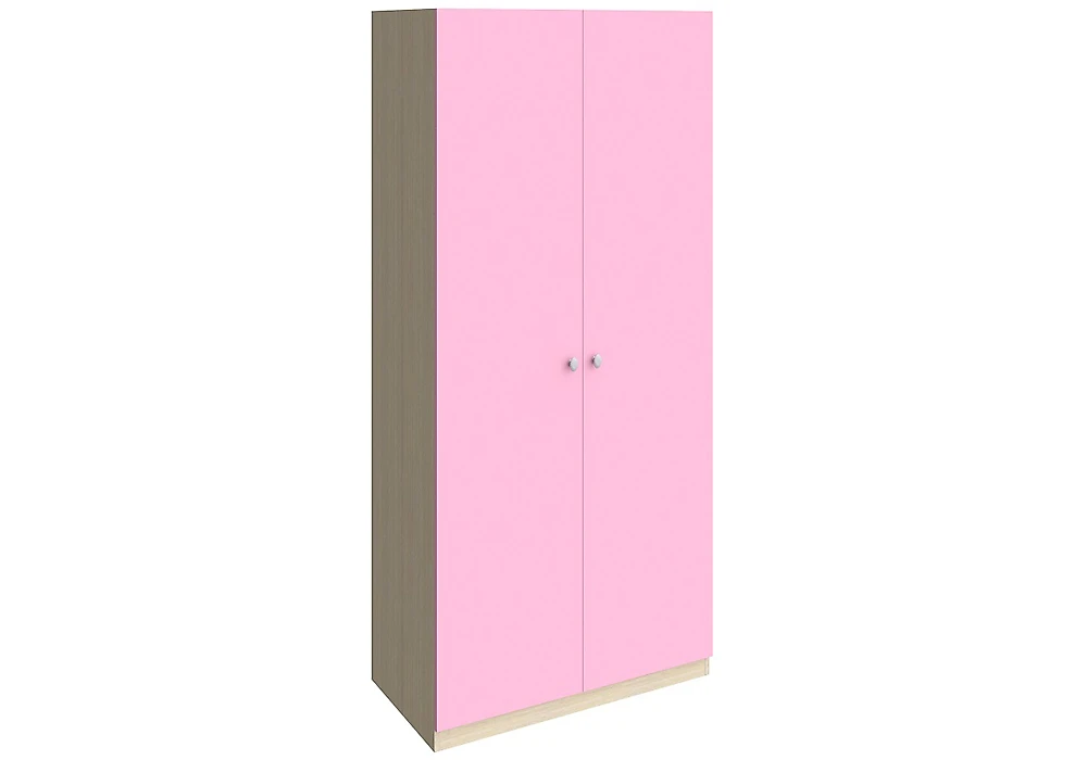 Распашной шкаф эконом класса Астра-45 (Колибри) Розовый