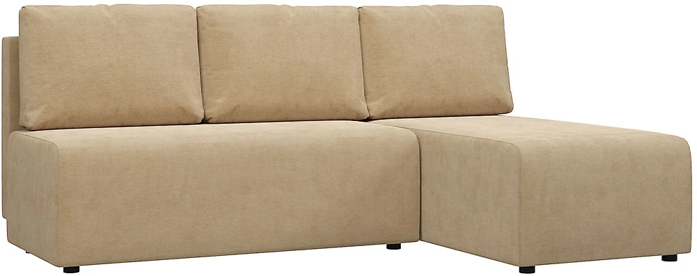 Угловой диван для гостиной Сеул Плюш Сахара