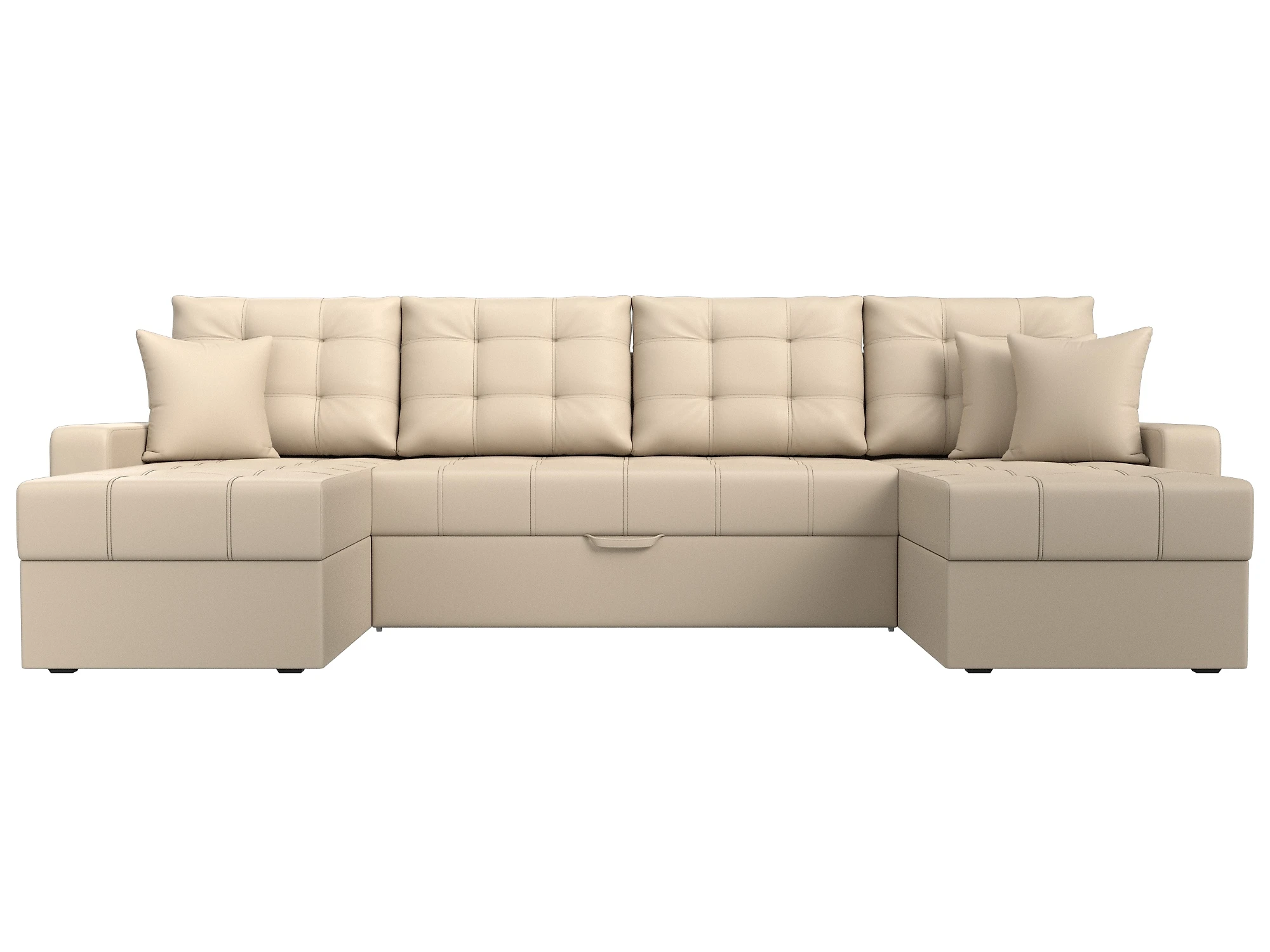  угловой диван с оттоманкой Ливерпуль-П Дизайн 6