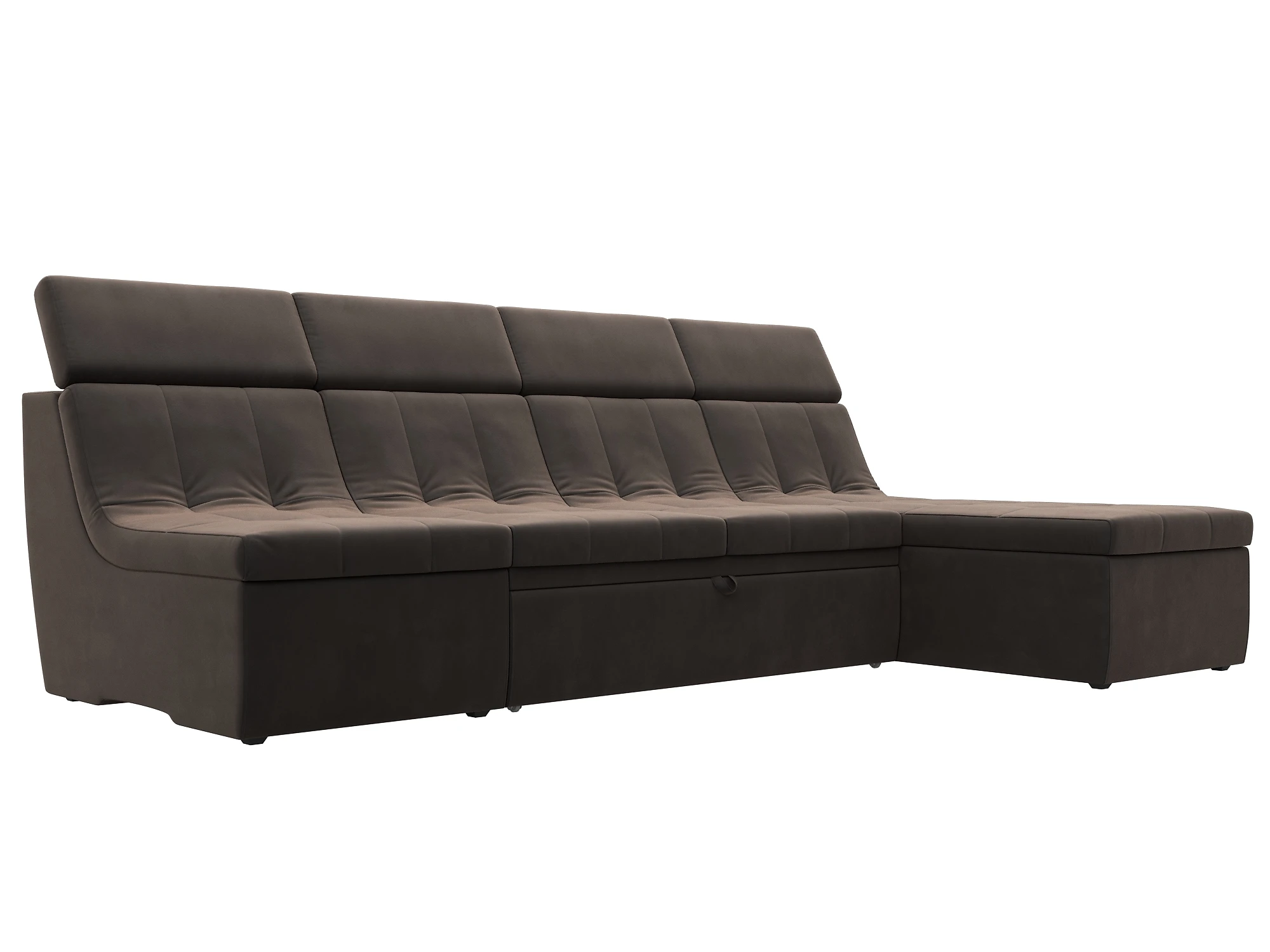 Угловой диван для ежедневного сна Холидей Люкс Плюш Дизайн 4