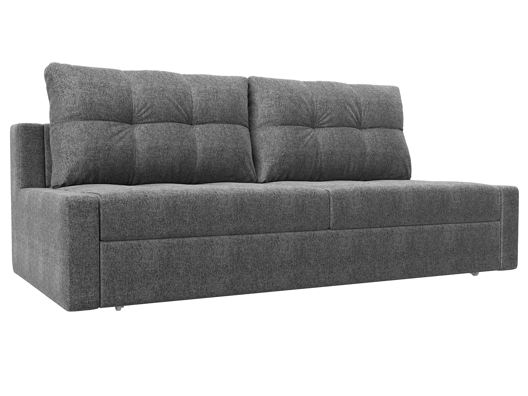 Прямой диван серого цвета Мартин Кантри Дизайн 9