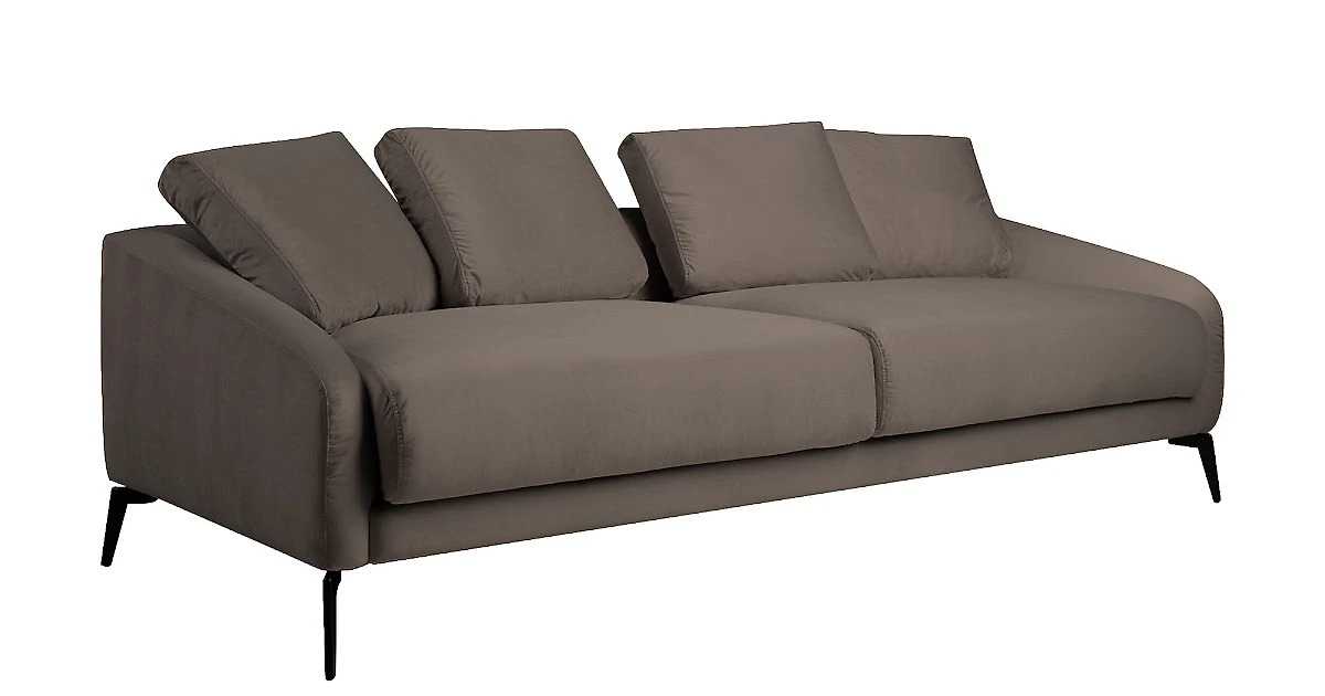 Прямой диван серого цвета Gato 2 130,3