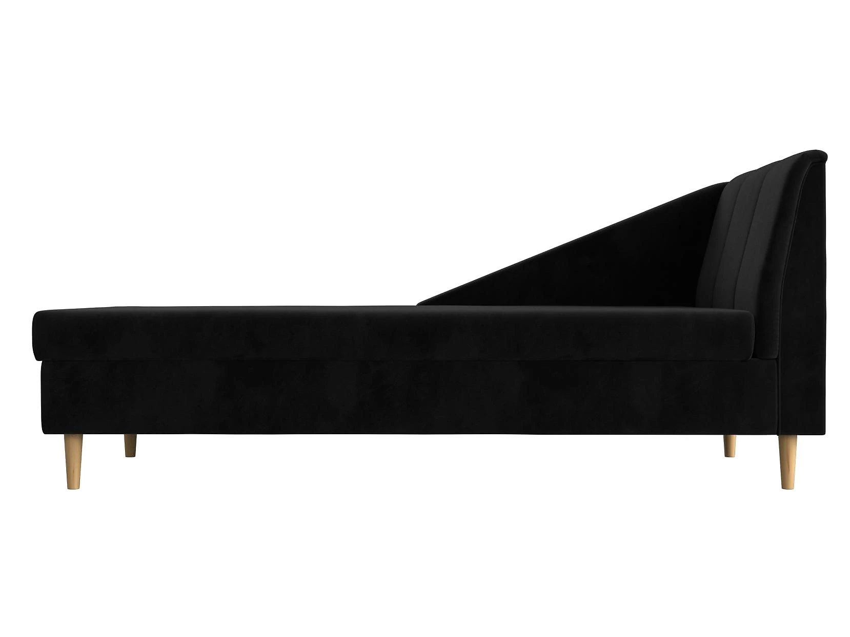 Тканевый прямой диван Астер Плюш Дизайн 8