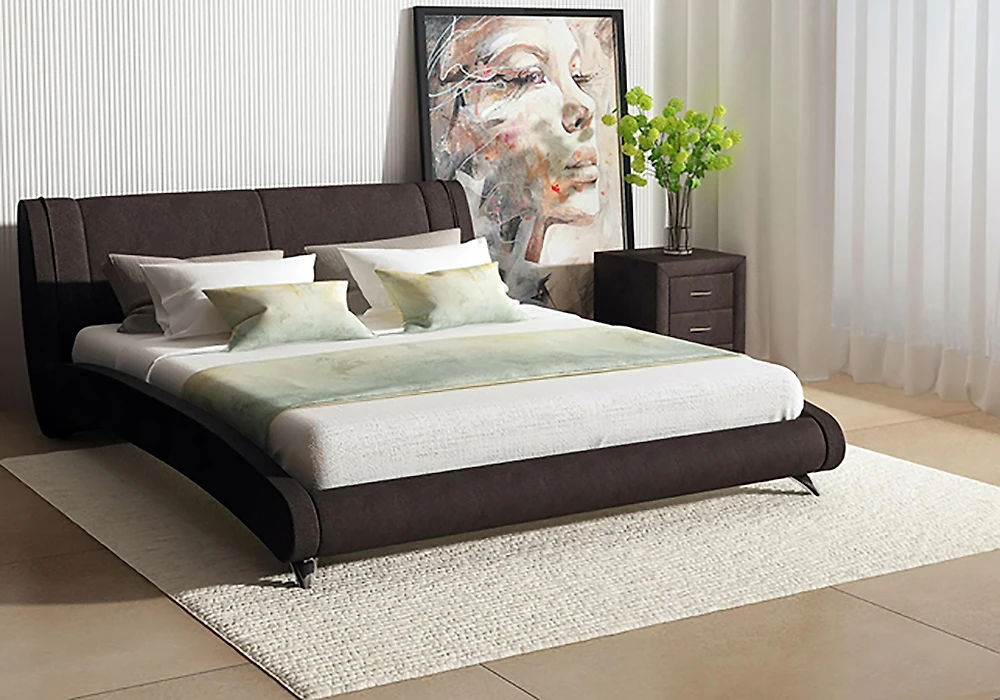 кровать в стиле минимализм Rimini-3