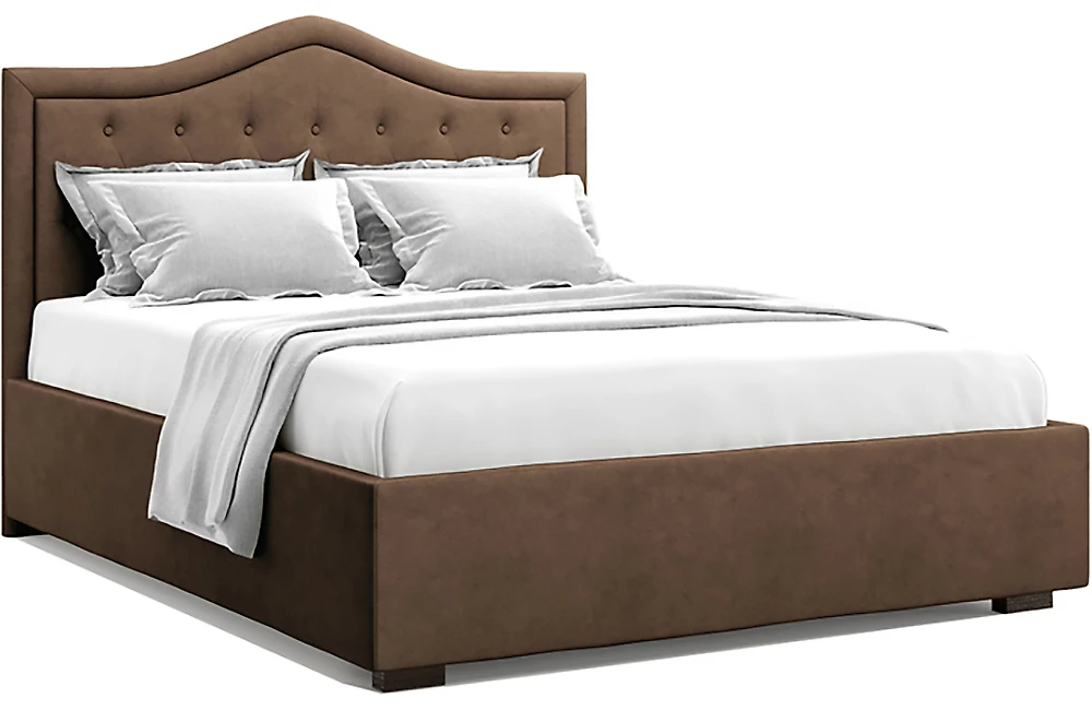 Кровать в стиле модерн Тибр Шоколад