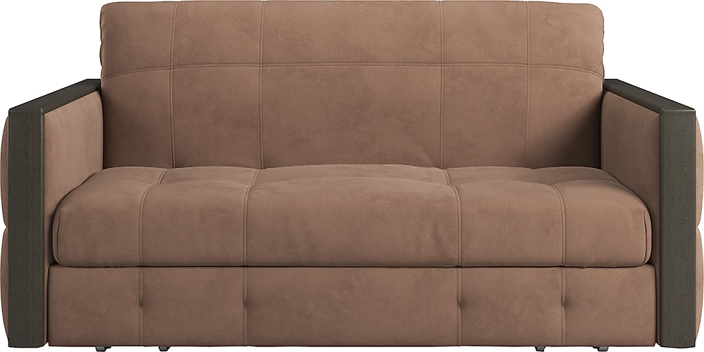 диван на металлическом каркасе Соренто-3 Плюш Браун