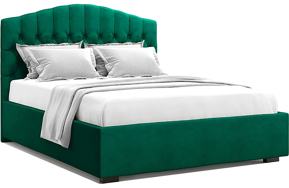 Кровать в современном стиле Лугано Изумруд
